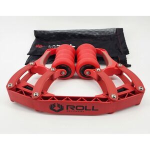 Roll Recovery R8 Deep Tissue Massage Roller Red Muscle Recovery Tool with Bag